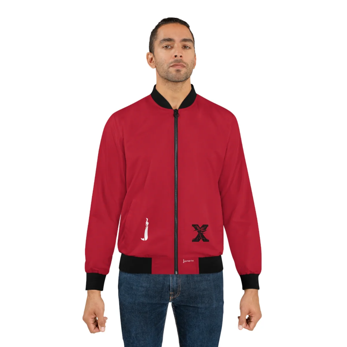 Jacket worn by a model
