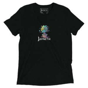 Short sleeve t-shirt with Pot Plant Monster Sapp